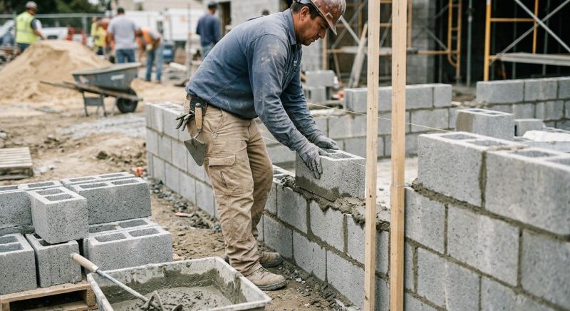 Block Foundation Installation in Norwalk, CT