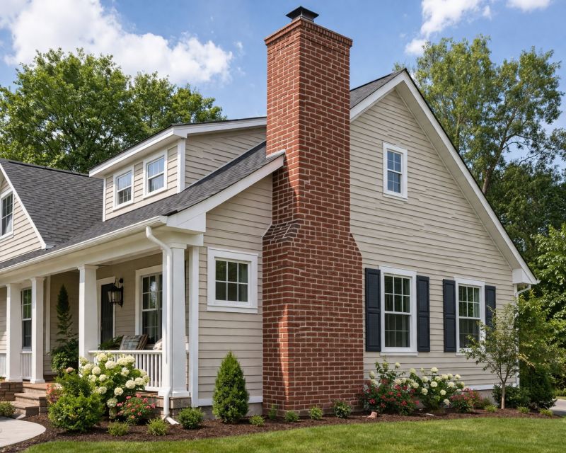 Brick Chimney Installation in West Hartford, CT