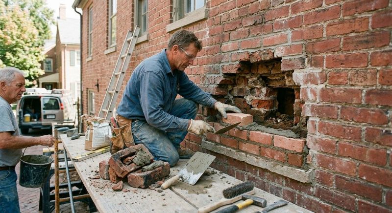 Brick Flooring Installation in Worcester, MA