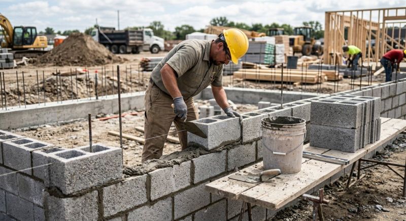 Concrete Blocks Installation in Norwalk, CT
